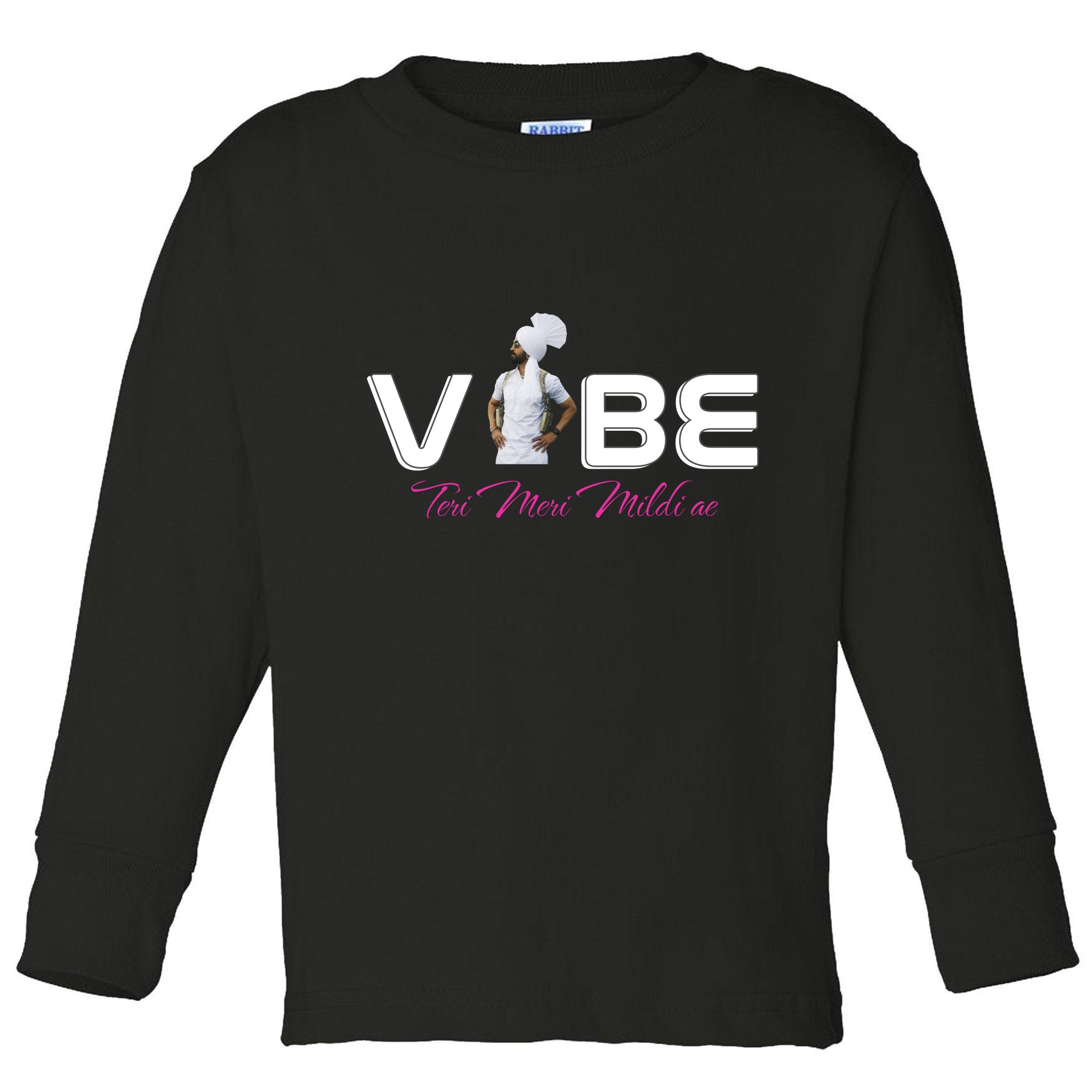 Diljit Goat Lover Funny Vibe Meri Toddler Long Sleeve Shirt