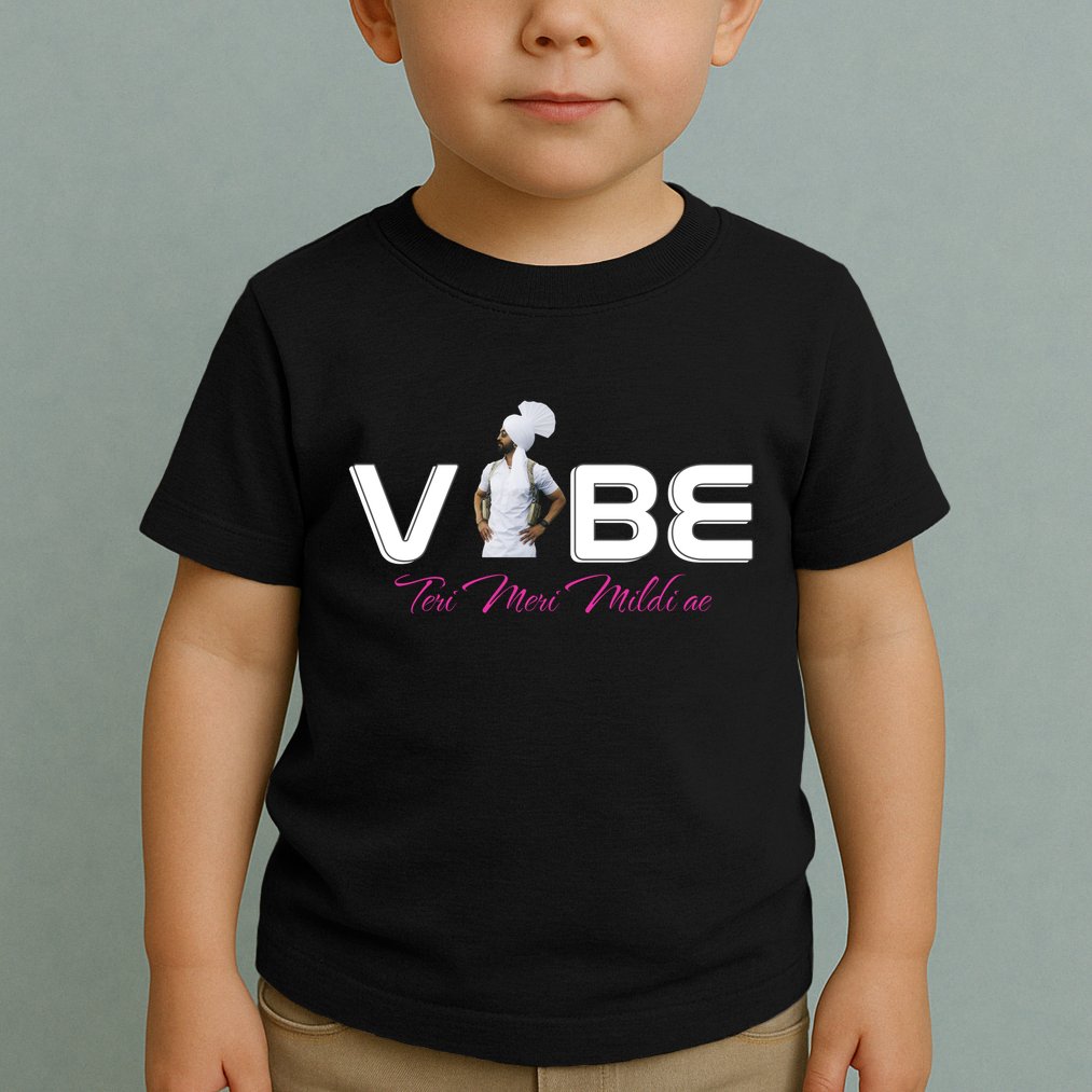 Diljit Goat Lover Funny Vibe Meri Toddler T-Shirt
