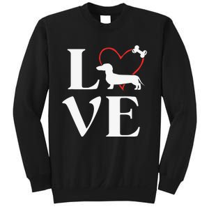 Dachshund Gifts Love Dogs For Dog Mama Sweatshirt