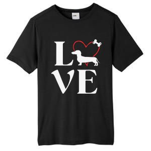 Dachshund Gifts Love Dogs For Dog Mama Tall Fusion ChromaSoft Performance T-Shirt