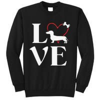 Dachshund Gifts Love Dogs For Dog Mama Tall Sweatshirt