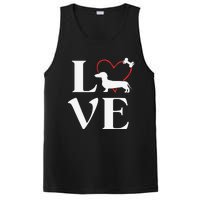 Dachshund Gifts Love Dogs For Dog Mama PosiCharge Competitor Tank