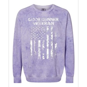 Door Gunner Military Veteran Colorblast Crewneck Sweatshirt