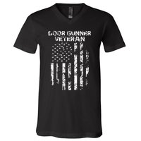 Door Gunner Military Veteran V-Neck T-Shirt