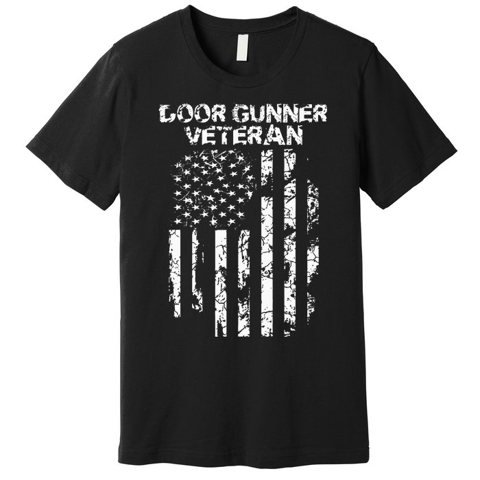 Door Gunner Military Veteran Premium T-Shirt