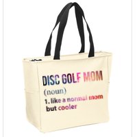 Disc Golf Mom Zip Tote Bag