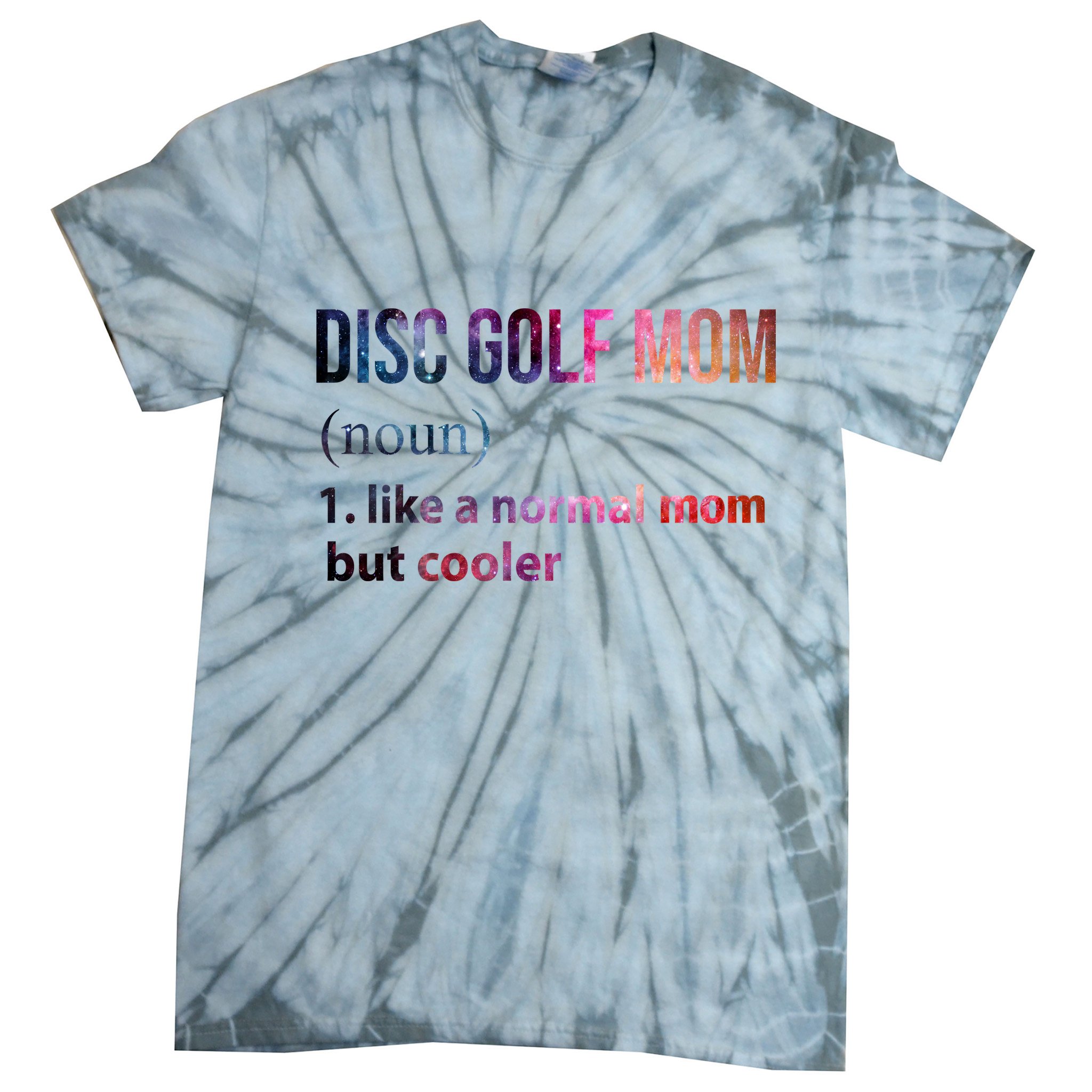 Disc Golf Mom Tie-Dye T-Shirt