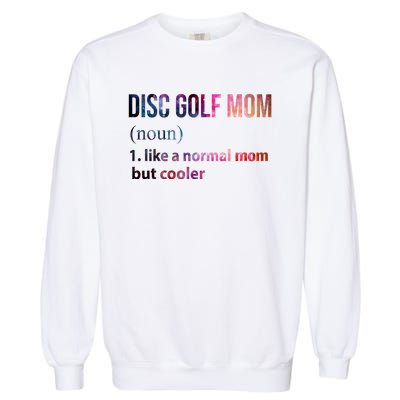 Disc Golf Mom Garment-Dyed Sweatshirt