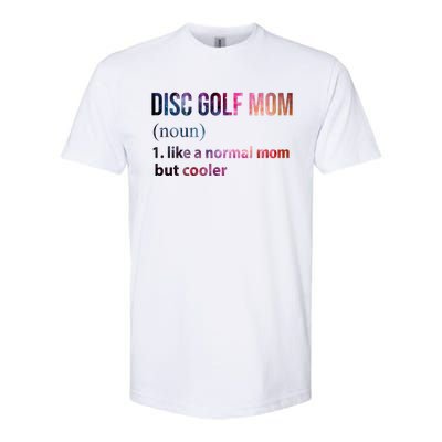 Disc Golf Mom Softstyle CVC T-Shirt