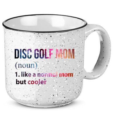 Disc Golf Mom 15oz Campfire Ceramic Mug