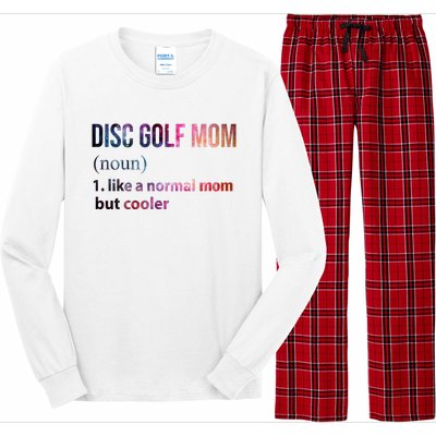 Disc Golf Mom Long Sleeve Pajama Set