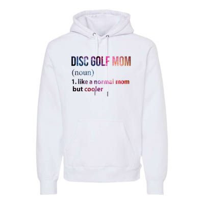 Disc Golf Mom Premium Hoodie