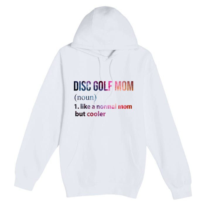 Disc Golf Mom Premium Pullover Hoodie