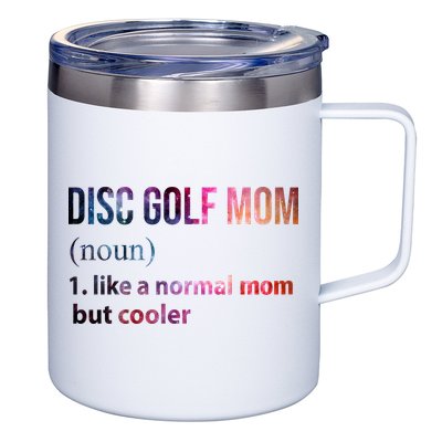 Disc Golf Mom 12oz Stainless Steel Coffee Mug