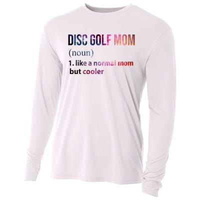 Disc Golf Mom Cooling Performance Long Sleeve Crew