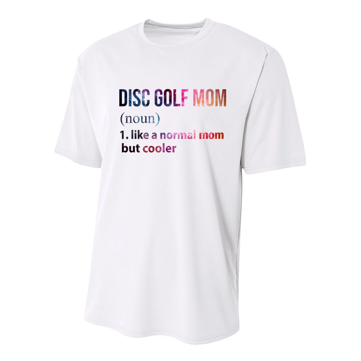 Disc Golf Mom Youth Performance Sprint T-Shirt