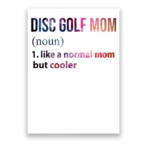 Disc Golf Mom Poster