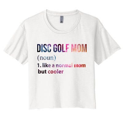 Disc Golf Mom Crop Top