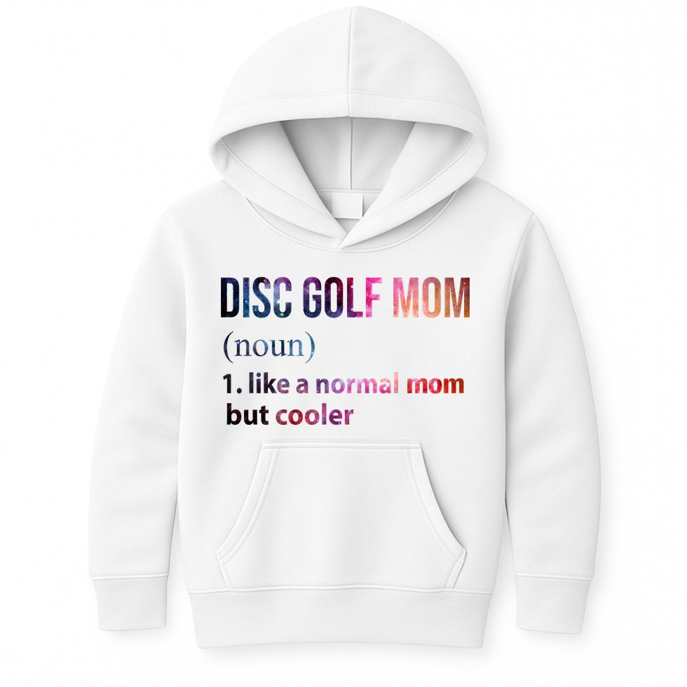 Disc Golf Mom Kids Hoodie