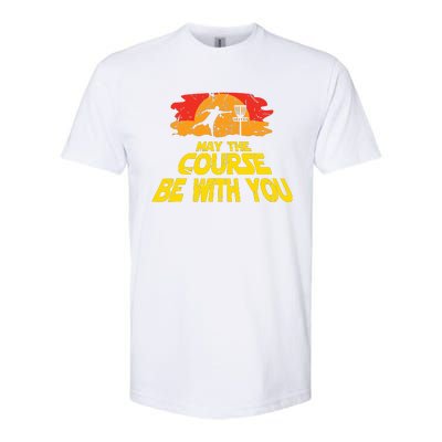 Disc Golf May The Course Be With You Trendy Golf Softstyle CVC T-Shirt