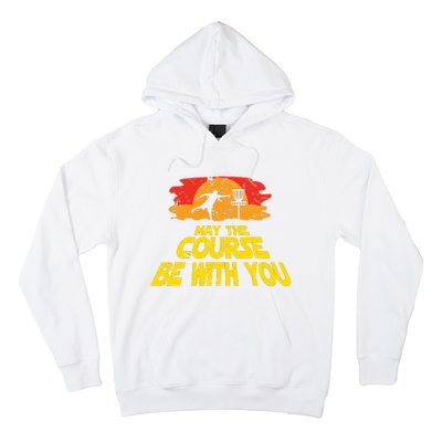 Disc Golf May The Course Be With You Trendy Golf Hoodie