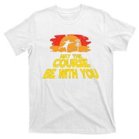 Disc Golf May The Course Be With You Trendy Golf T-Shirt