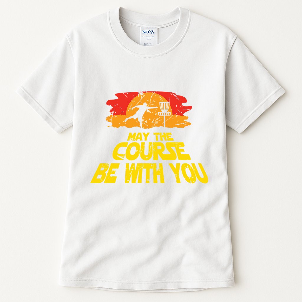 Disc Golf May The Course Be With You Trendy Golf Tall T-Shirt
