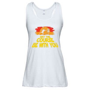 Disc Golf May The Course Be With You Trendy Golf Ladies Essential Flowy Tank