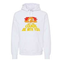 Disc Golf May The Course Be With You Trendy Golf Premium Hoodie