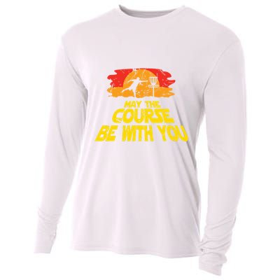Disc Golf May The Course Be With You Trendy Golf Cooling Performance Long Sleeve Crew