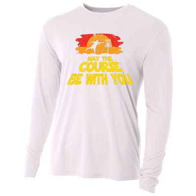 Disc Golf May The Course Be With You Trendy Golf Cooling Performance Long Sleeve Crew