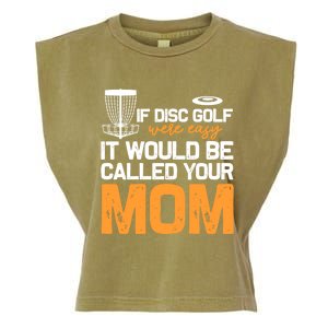 Disc Golf Mom Frisbee Disc Golf Player Disc Golfers Cool Gift Garment-Dyed Women's Muscle Tee