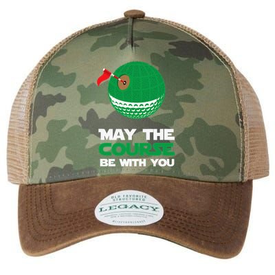 Disc Golf May The Course Be With You Legacy Tie Dye Trucker Hat