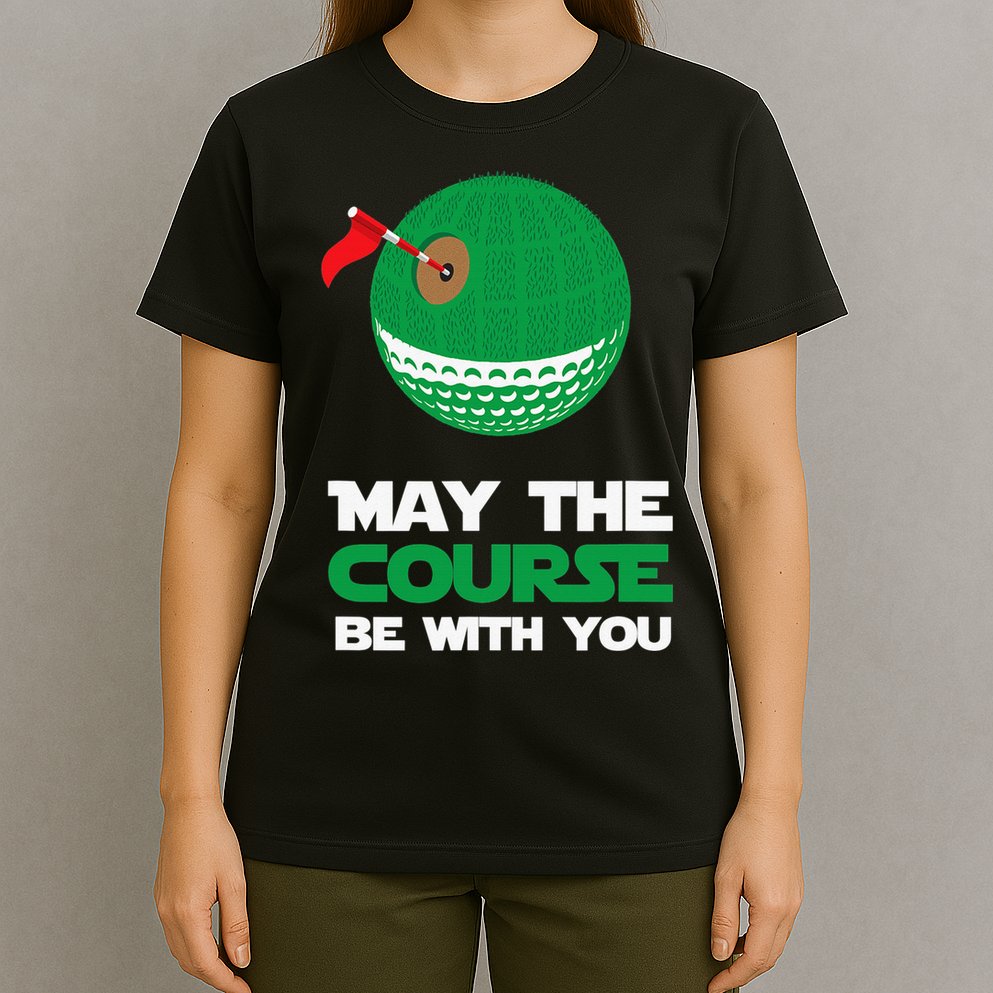 Disc Golf May The Course Be With You T-Shirt
