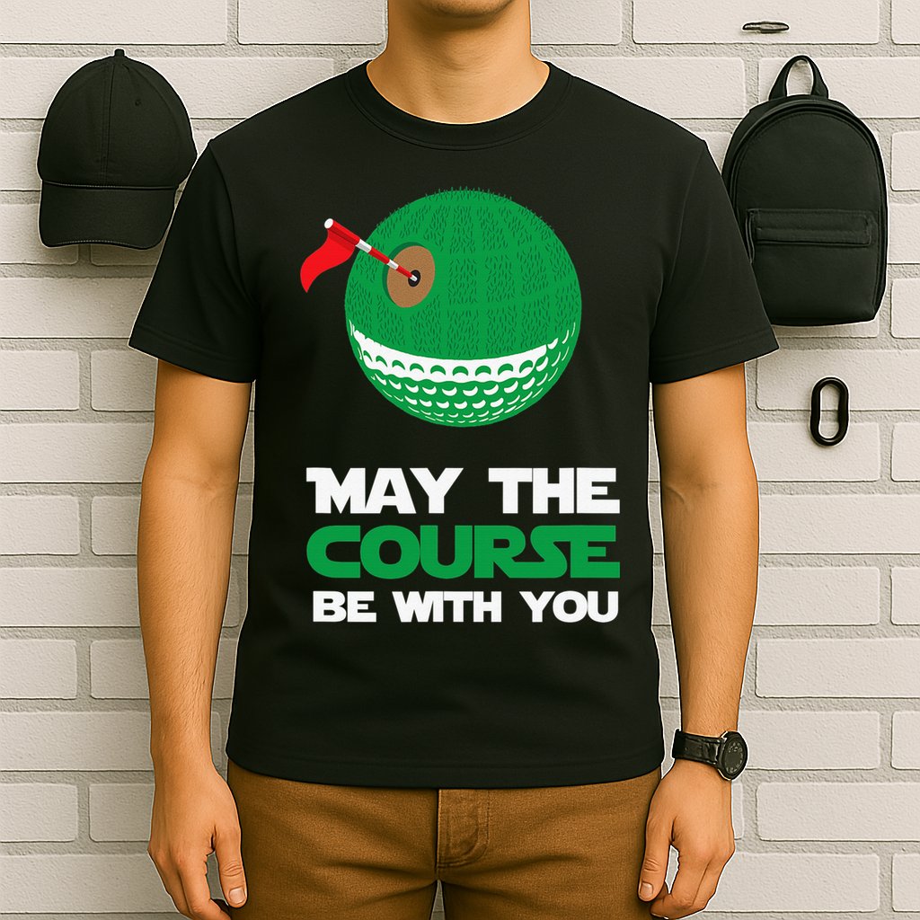 Disc Golf May The Course Be With You T-Shirt