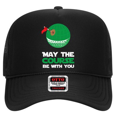 Disc Golf May The Course Be With You Trucker Hat