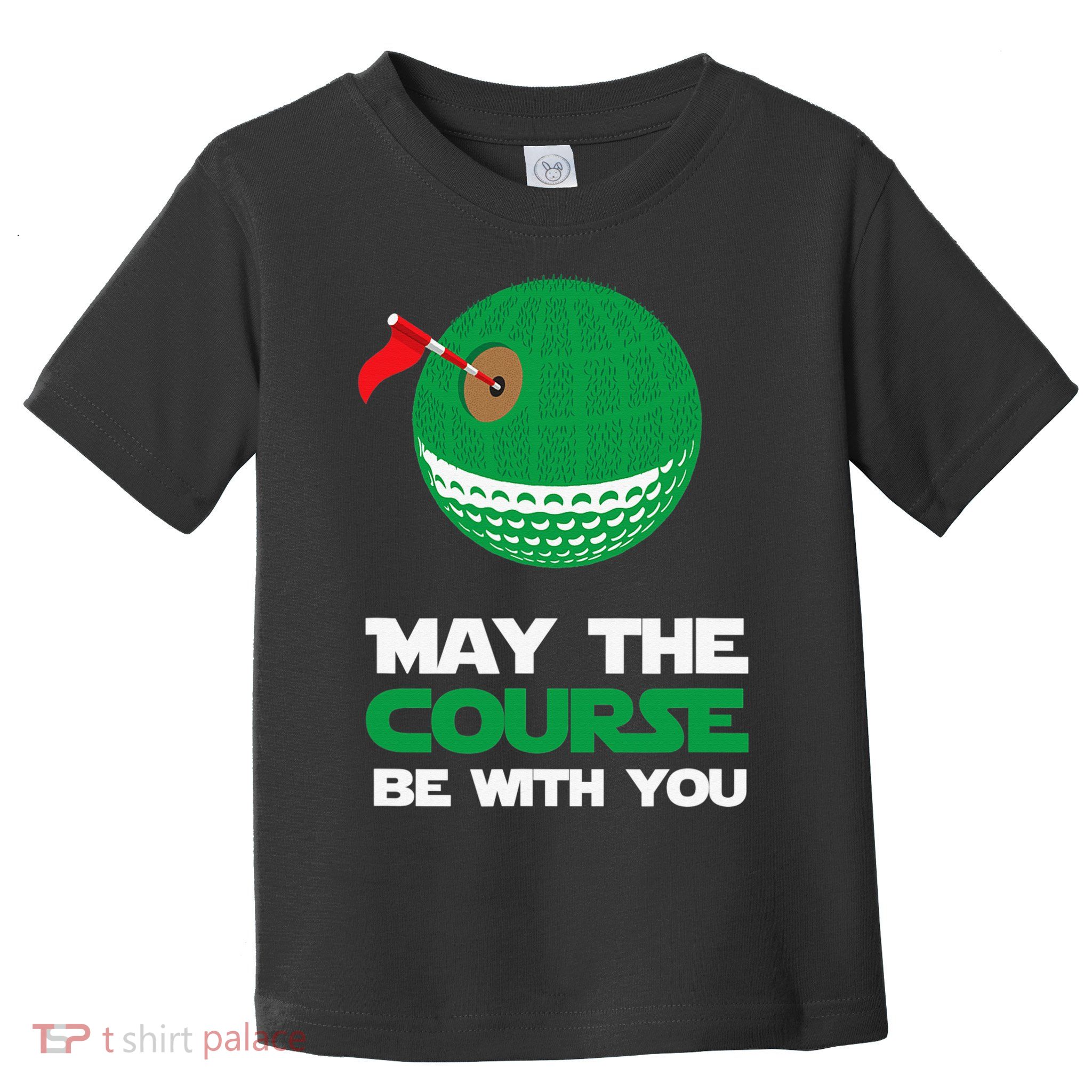 Disc Golf May The Course Be With You Toddler T-Shirt
