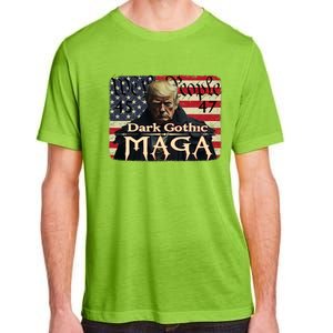 Dark Gothic Maga Trump 2024 For President Vote Trump 45 47 Adult ChromaSoft Performance T-Shirt