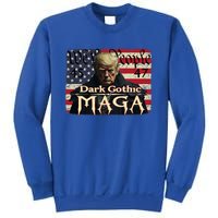 Dark Gothic Maga Trump 2024 For President Vote Trump 45 47 Sweatshirt