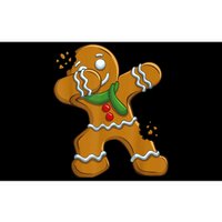 Dabbing Gingerbread Man Shirt Dab Gift Funny Christmas Bumper Sticker