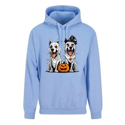 Dog Ghost Mummy Dog Lover Matching Family Gift Funny Halloween Unisex Surf Hoodie