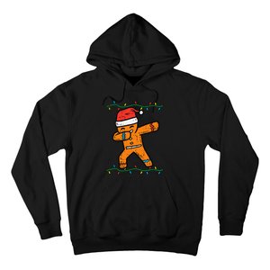 Dabbing Gingerbread Man Cookie Christmas Hoodie