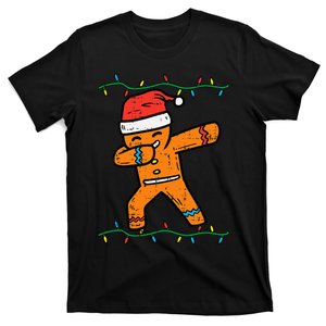 Dabbing Gingerbread Man Cookie Christmas T-Shirt