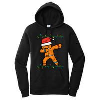 Dabbing Gingerbread Man Cookie Christmas Women's Pullover Hoodie