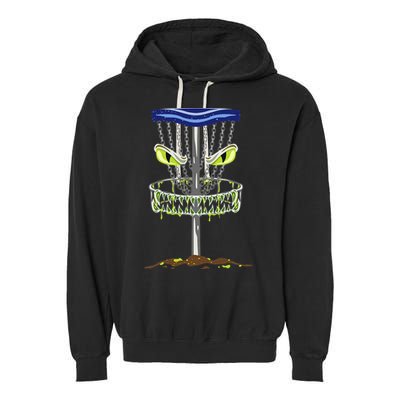 Disc Golf Men Disc Golf Monster Garment-Dyed Fleece Hoodie