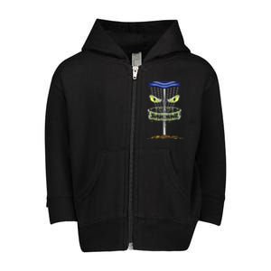 Disc Golf Men Disc Golf Monster Toddler Zip Fleece Hoodie