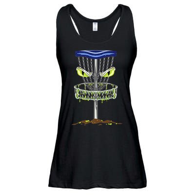 Disc Golf Men Disc Golf Monster Ladies Essential Flowy Tank