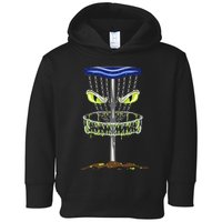 Disc Golf Men Disc Golf Monster Toddler Hoodie