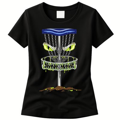 Disc Golf Men Disc Golf Monster Womens T-Shirt