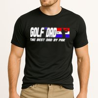 Dad Golf Men The Best Dad By Par Gift For Father's Day Cooling Performance Crew T-Shirt